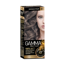 Крем-краска для волос Gamma тон 8.1 Пепельно-русый, 50 мл