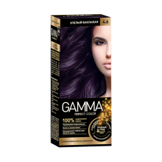 Крем-краска для волос Gamma тон 2.0 Черный сапфир, 50 мл