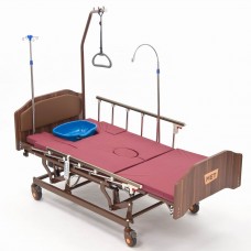 Кровать-кресло с "ушками" - для сна в положении сидя, с регулировкой высоты, с переворотом и туалетом МЕТ REALTA