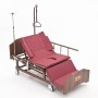 Медицинская кровать для лежачих больных с USB, электрорегулировками, переворотом и туалетом MET REVEL NEW