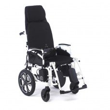 Электрическая кресло коляска раскладываемая в горизонталь, с self-откидной спинкой MET COMFORT 85